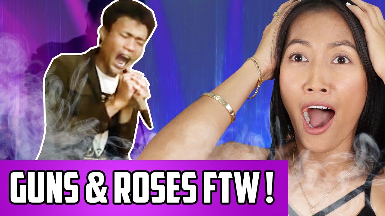Dens Gonjalez - Sweet Child O Mine | Denden Transforms Into Axl Rose Of Guns N Roses!