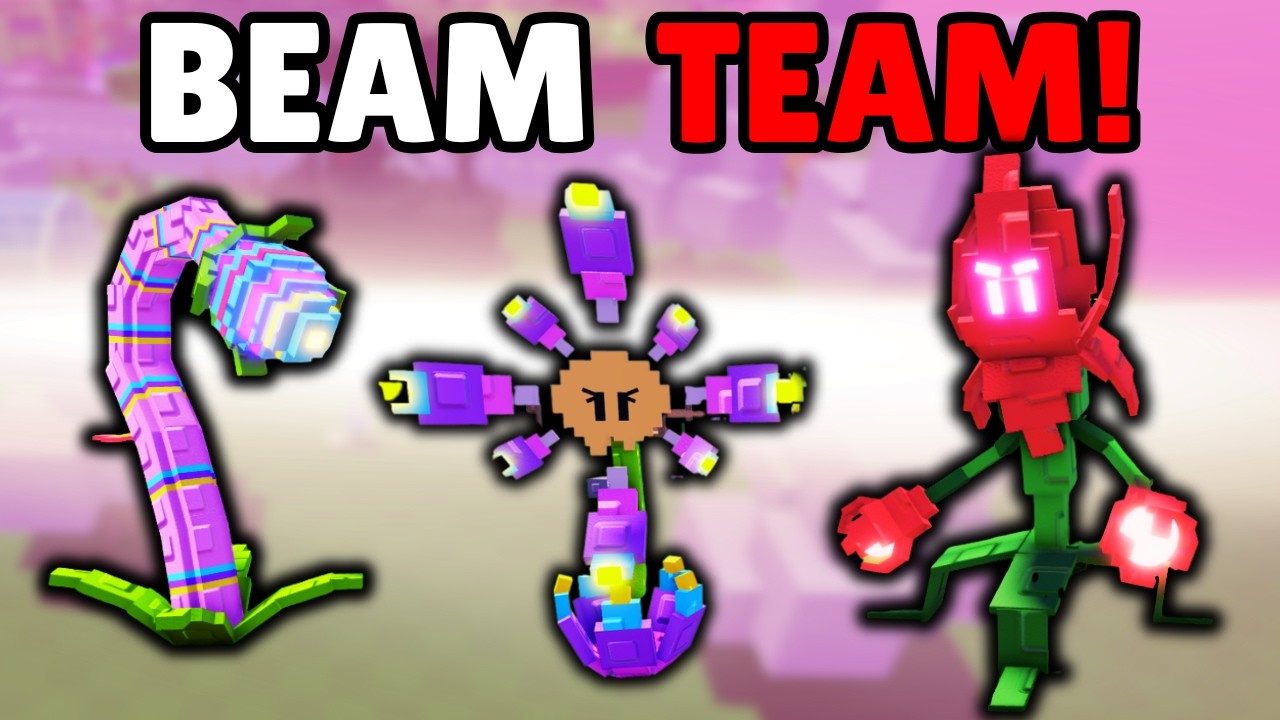 Our Beam Team Broke Garden Tower Defense!