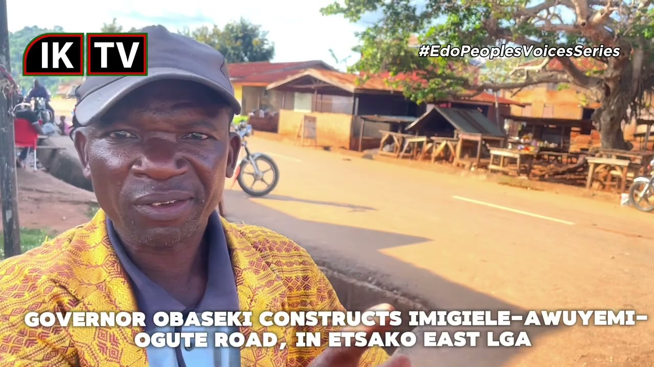 Governor Obaseki Constructs Imigiele-Awuyemi-Ogute Road, In Etsako East LGA