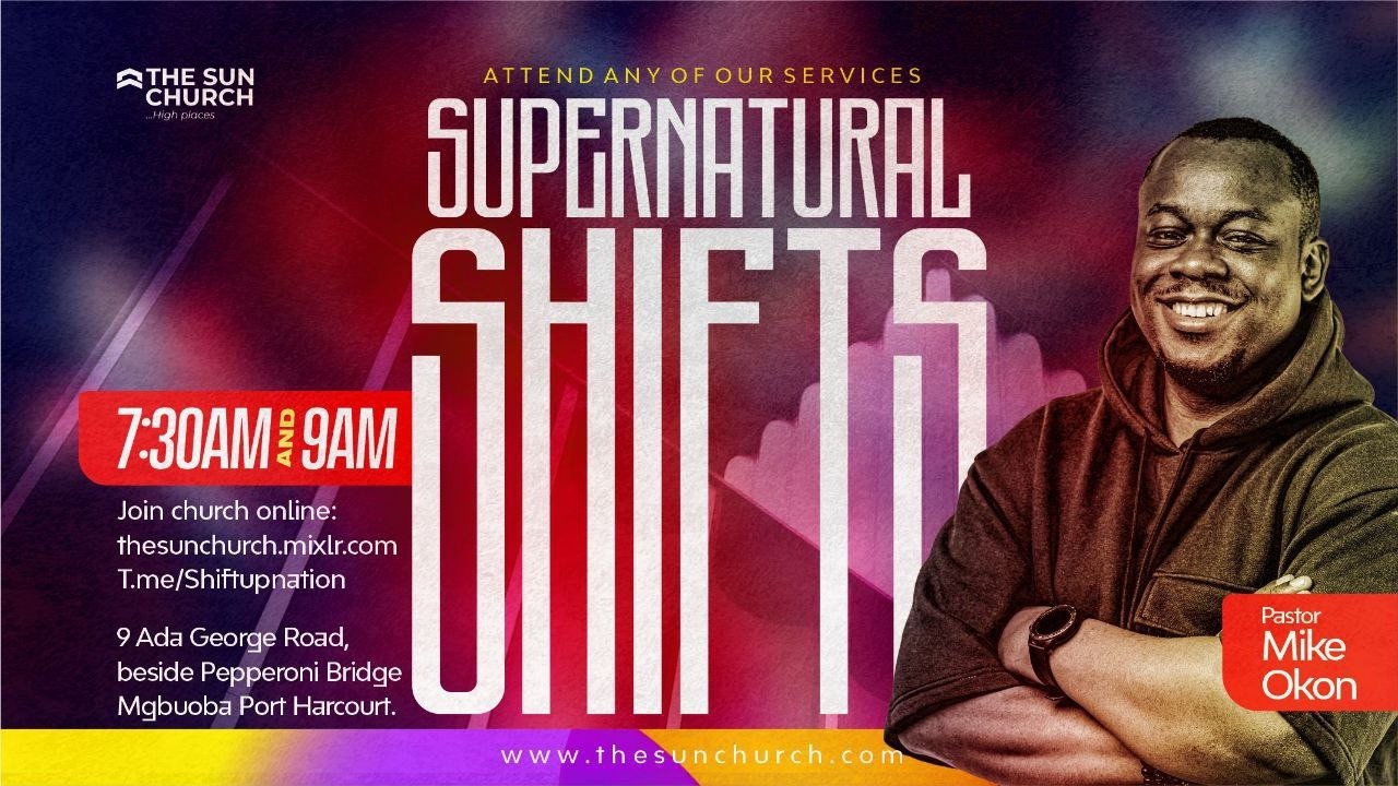 Welcome to Supernatural shift with Pst Dr Mike Okon || 15th March  2026