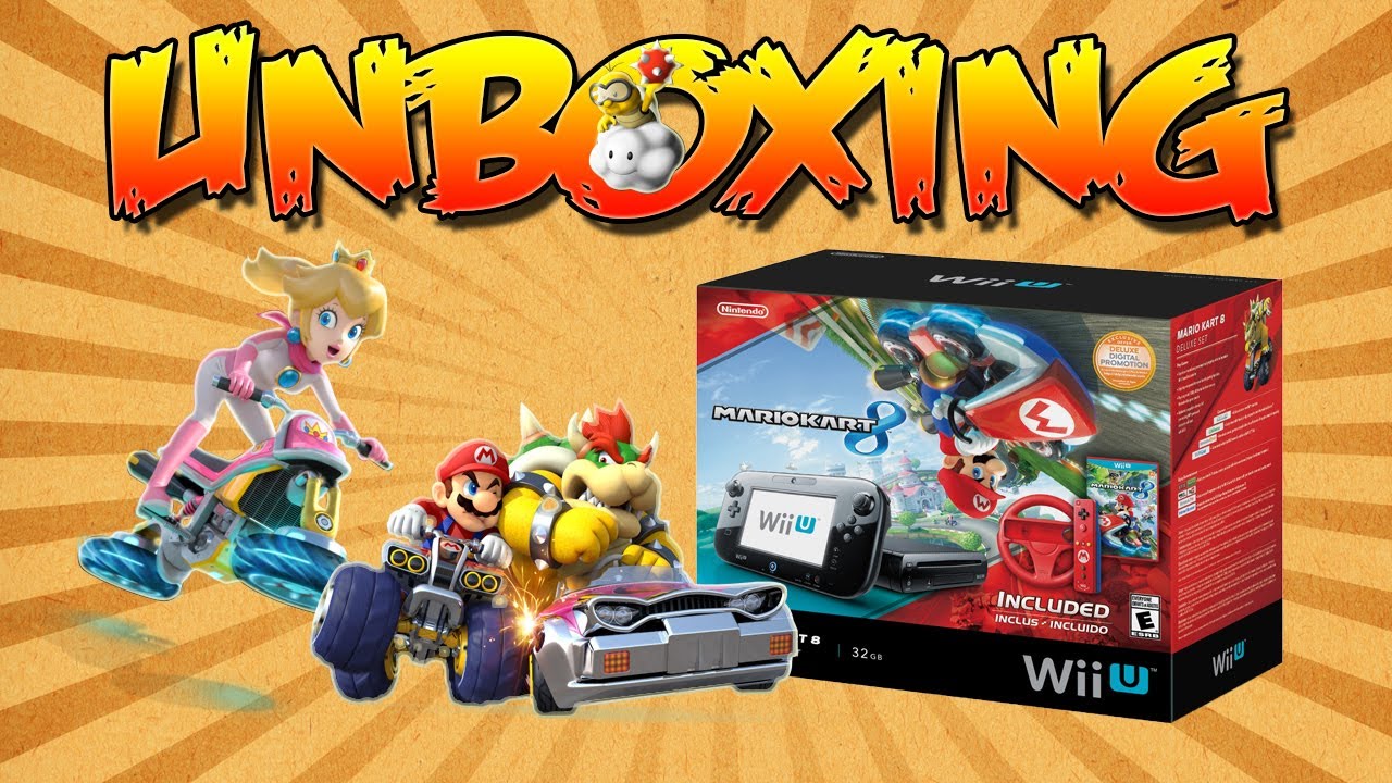 Unboxing - Wii U Edición Mario Kart 8 !!
