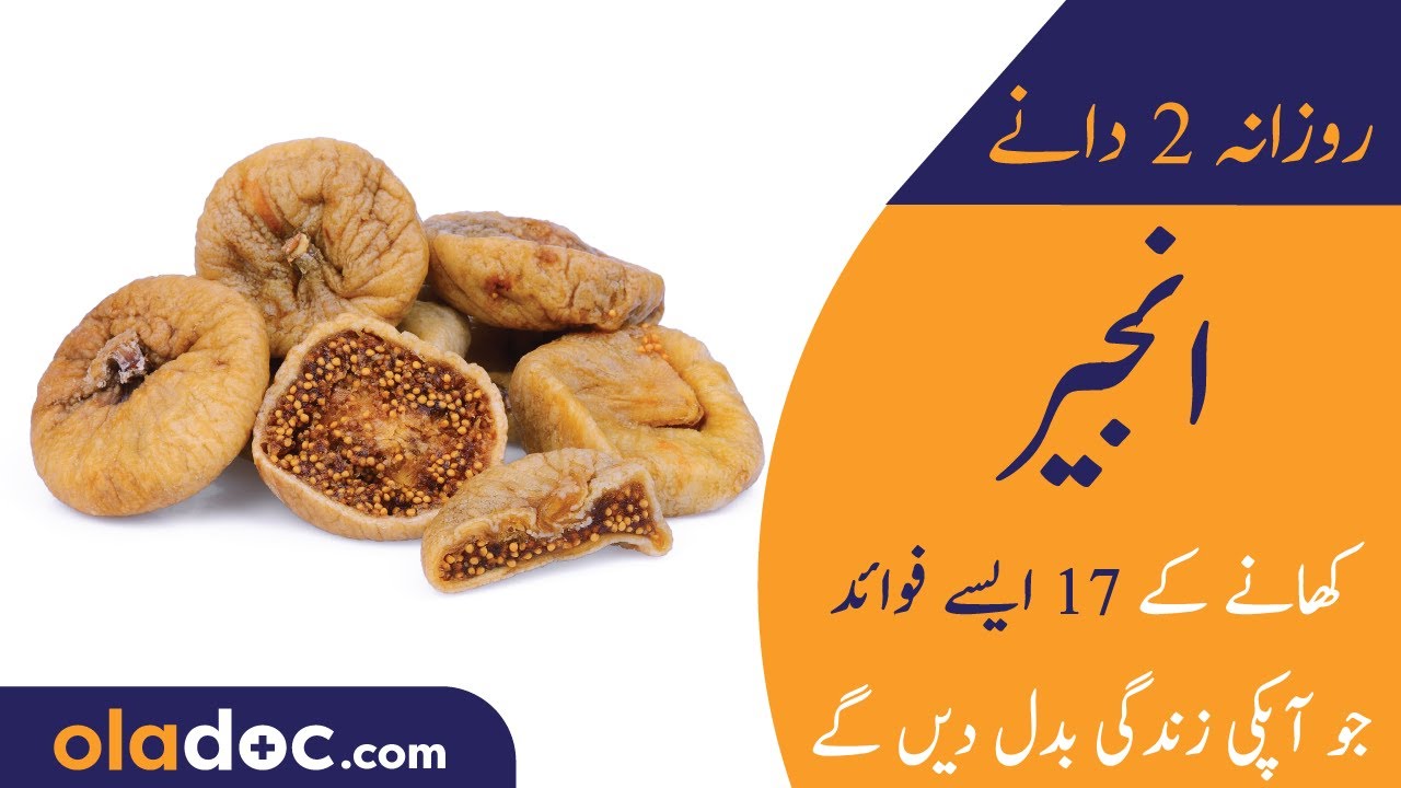 Health Benefits Of Figs Urdu Hindi- Anjeer Khane Ke Fayde- Best Time To Eat Figs - Injeer Ke Fawaid