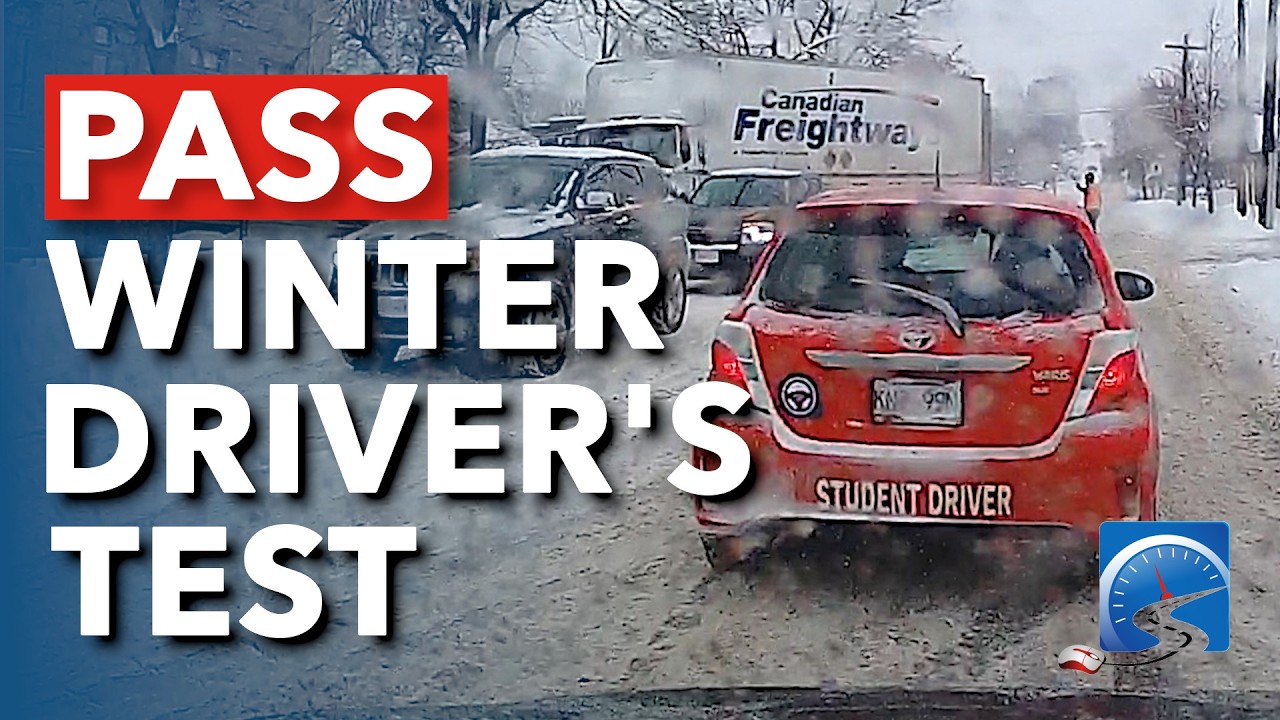 How to Pass Driving Test on Snow & Ice in the Winter