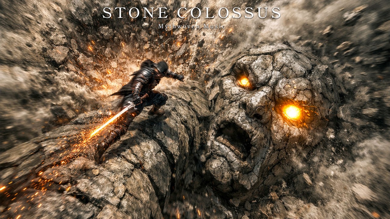 The Awakening of the Stone Colossus | Medieval Music for Focus & Emotional Balance