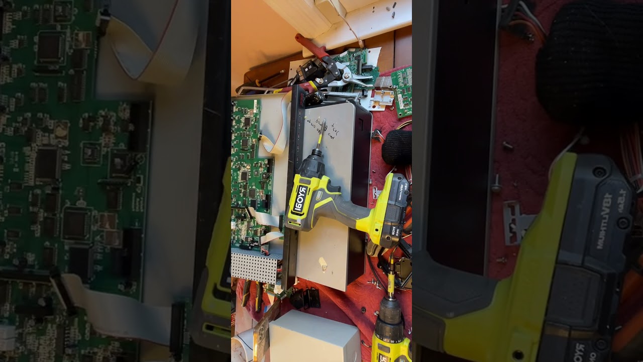 Working on telecom equipment.  Must get a box ready! 2/21 live replay 
