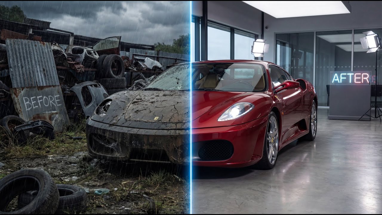 Abandoned Porsche 911 (2025) ASMR Restoration | Buttons, Leather, Pure Calm