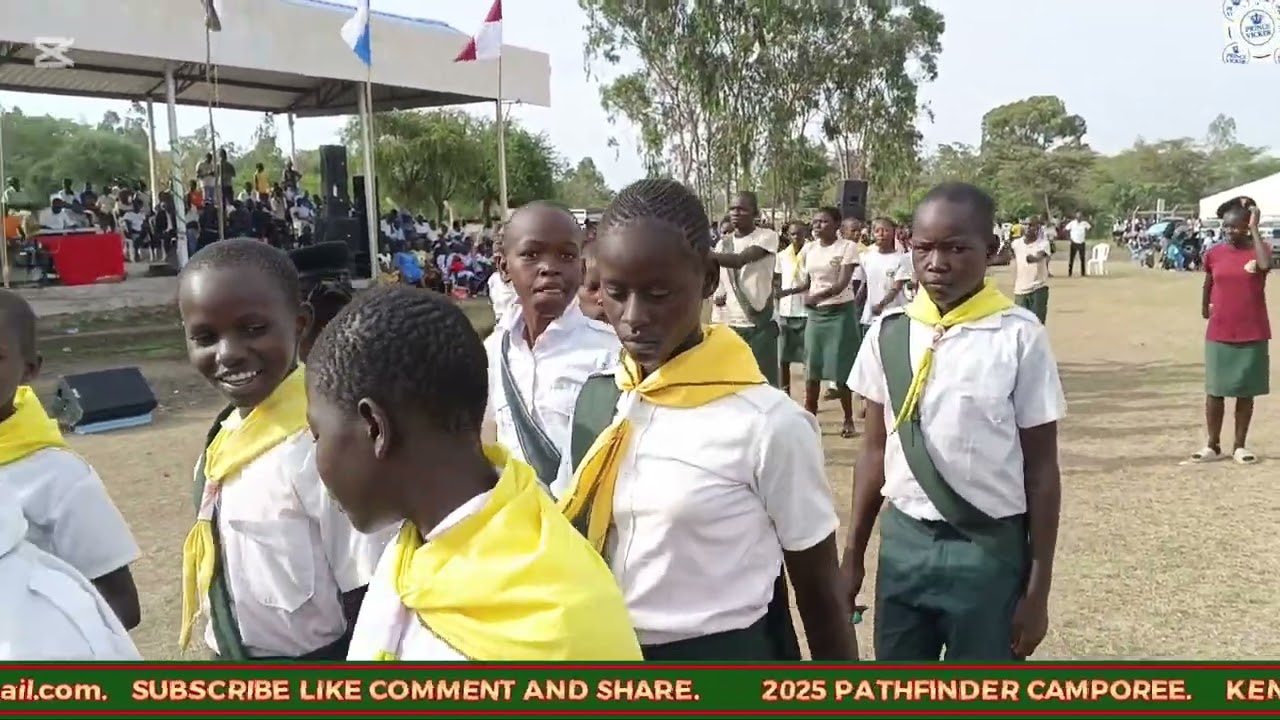 KENYA LAKE CONFERENCE PATHFINDER CAMPOREE #2025 | MARCH PASS | BAPTISM | FLAG LOWERING CEREMONY 