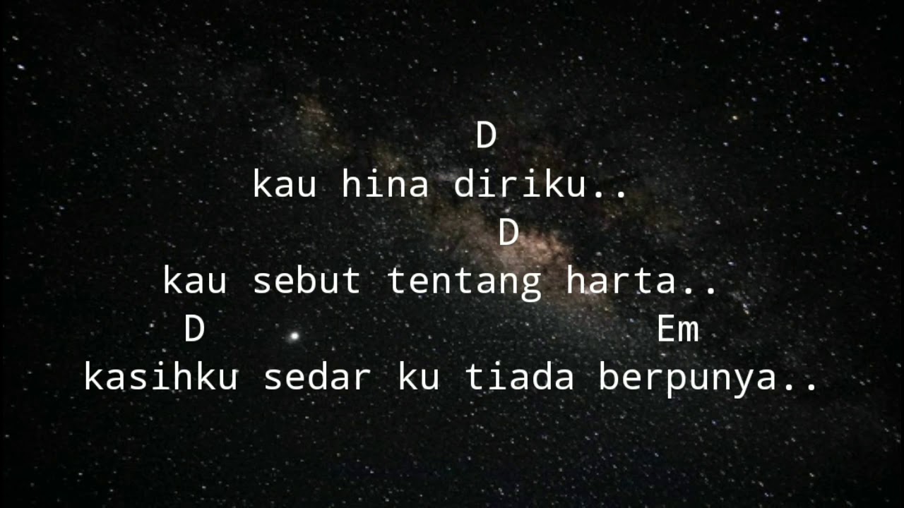 Kunci Gitar || Thomas Arya - Berbeza Kasta