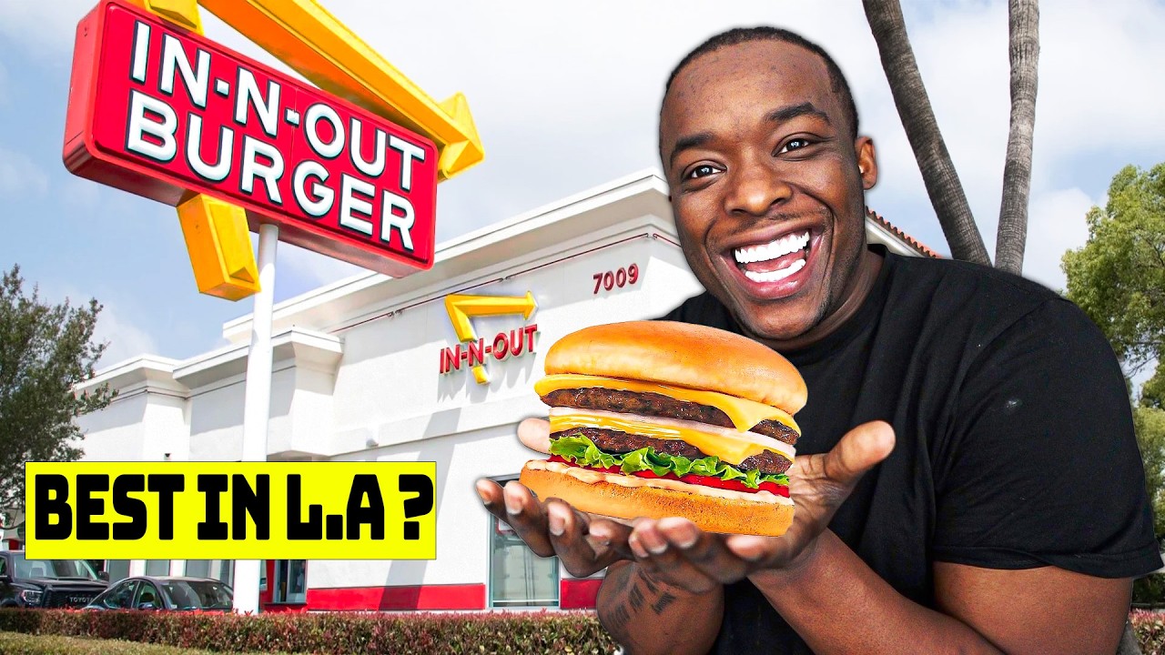 I Tried One of LA’s Most Famous Restaurants | In-N-Out Burger