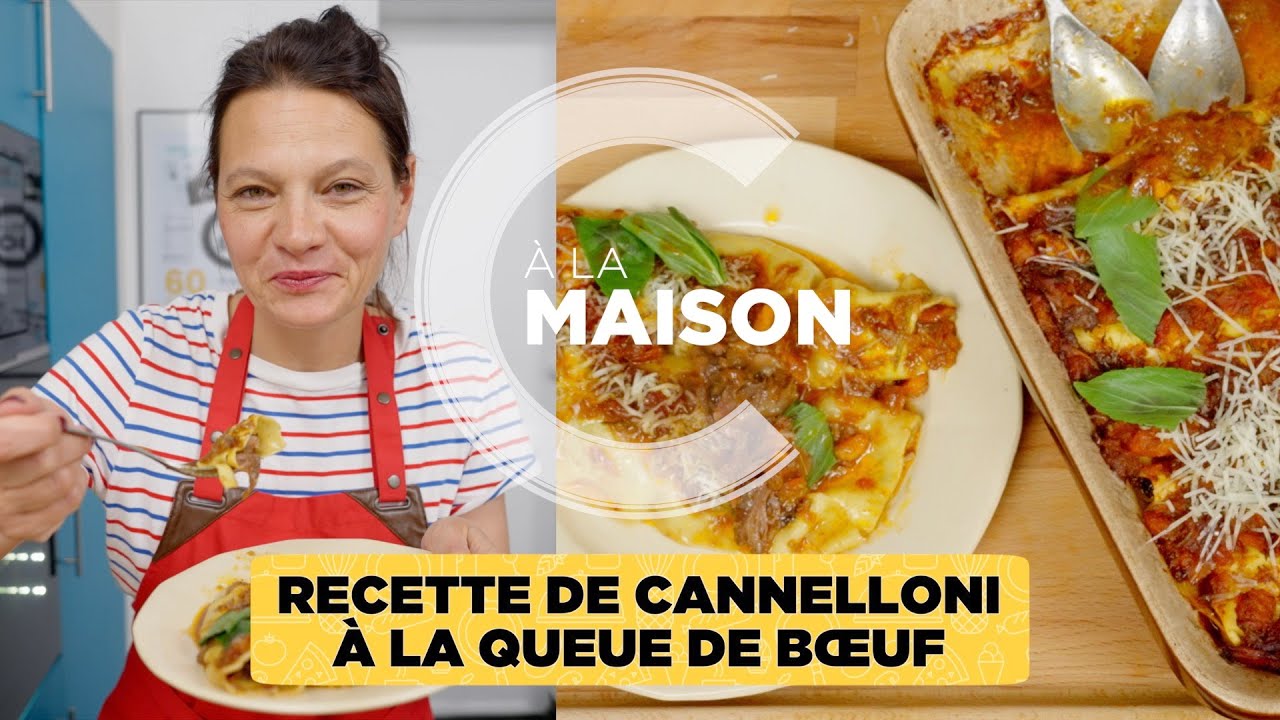 Recette de Cannelloni à la queue de bœuf