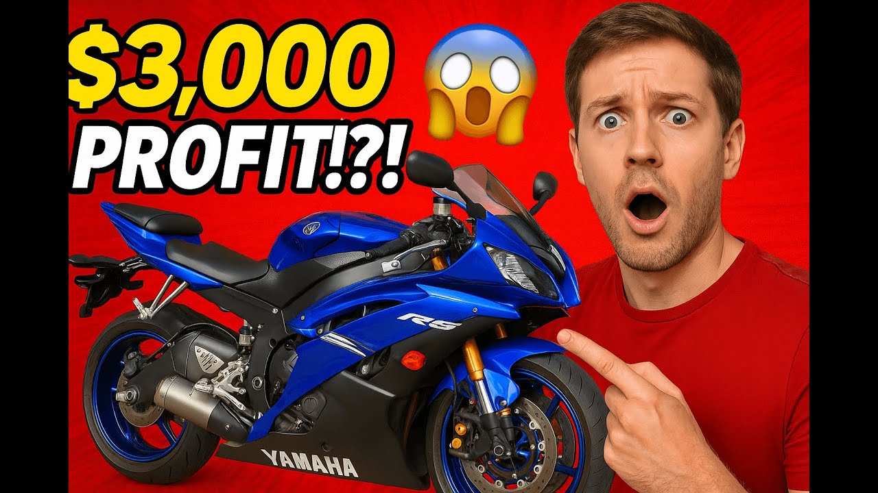 How I Make $2,000 Profit Flipping Motorcycles Every Week!