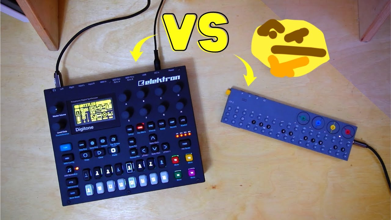 Digitone vs OPZ Synth Comparison // Craft vs Immediacy