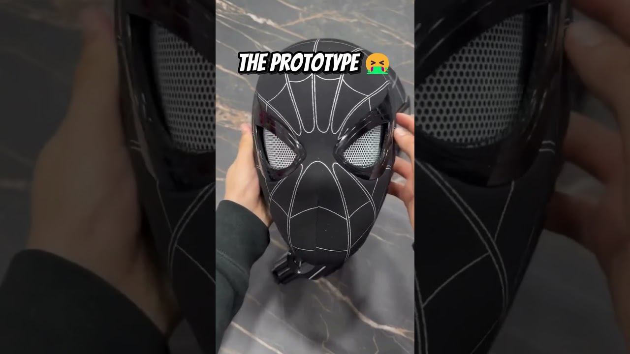 The prototype VS the FINAL PRODUCT&hellip; 🕷️