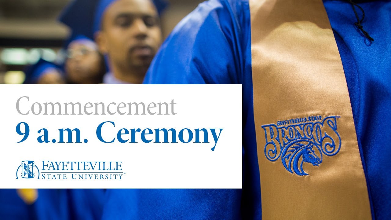 Fayetteville State University Graduation Program #1