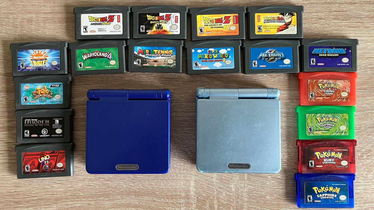My Entire Nintendo Game Boy Advance Collection