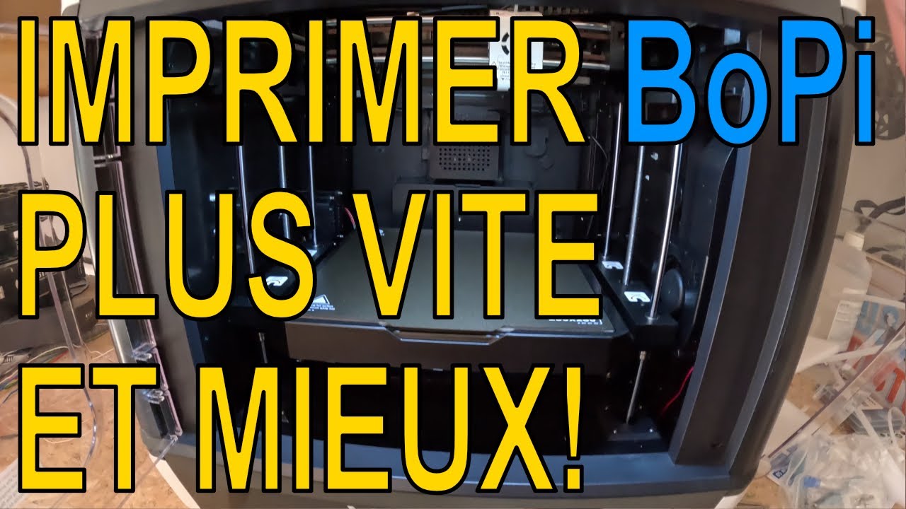 J'ai imprimé 7km de filament pour BoPi avec ma Qidi X-Plus 3!