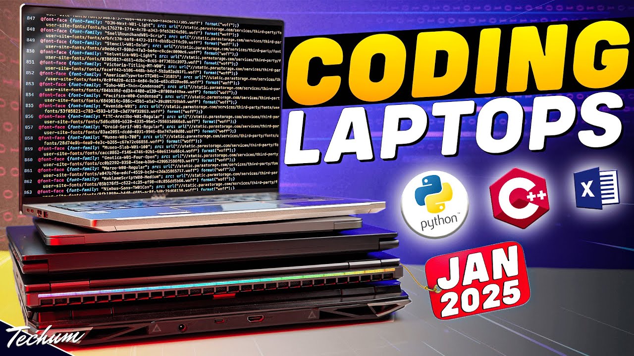 Top 7 Best Laptop For Coding & Programming 2025⚡Best Laptop For Students (CSE)⚡Best Coding Laptop