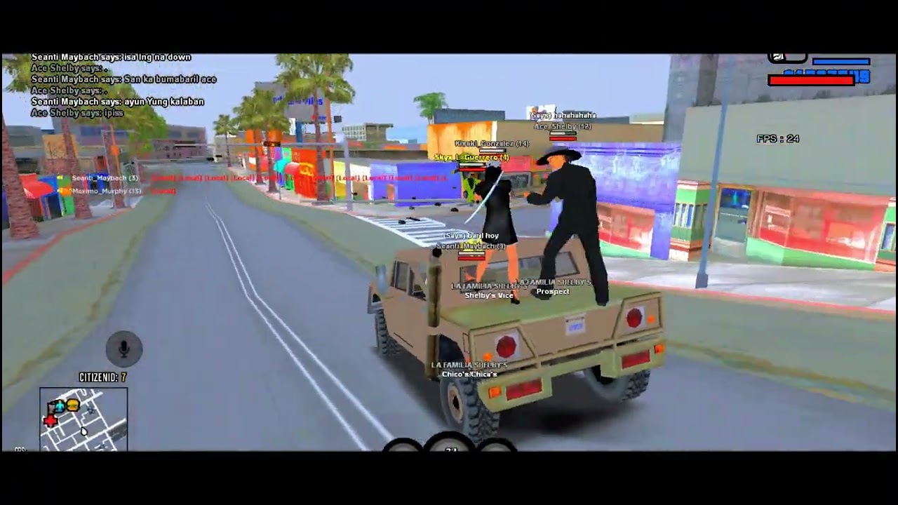 [SLC:RP] Driveby "Three Gang VS Gonzalez" GTA IN DESC