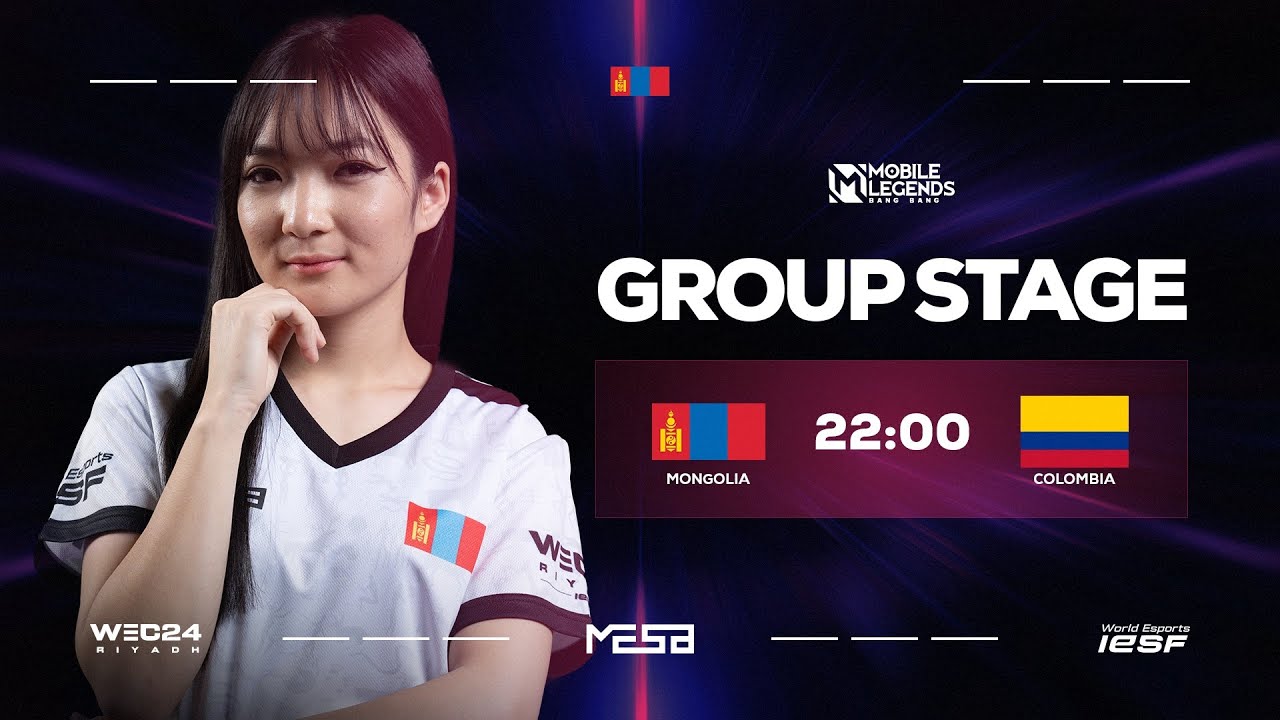 [MLBB] Team Mongolia VS Team Ukraine | IESF WEC 2024 - Group Stage