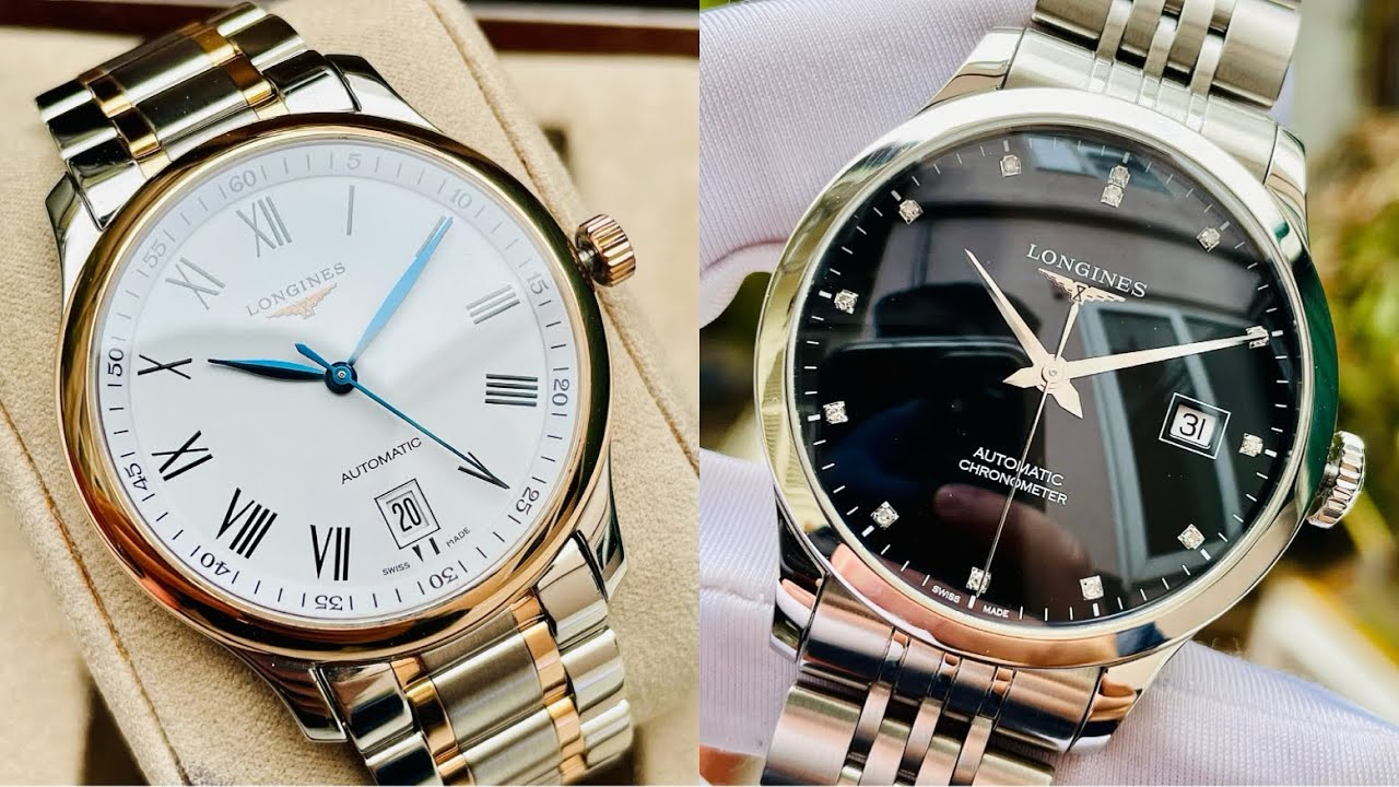 (0966.500.851) LONGINES RECORD L2.820.4.57.6 VS MASTER COLLECTION L2.628.5.19.7 || RealTime
