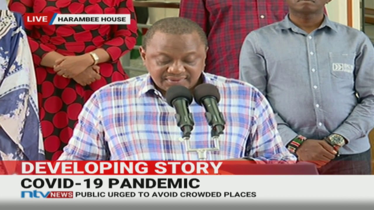 President Uhuru orders closure of schools with immediate effect || #COVID19KE