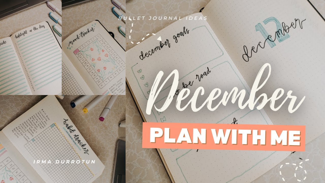 PLAN WITH ME | December 2024 Bullet Journal Idea | Indonesia