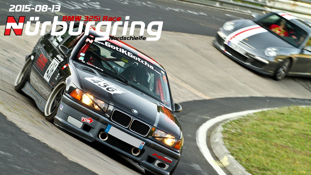 BMW E36 325i Race vs Porsche 997.2 GT3 - Nürburgring - 13.08.2015 - GotiKGotcha-Motorsport.com
