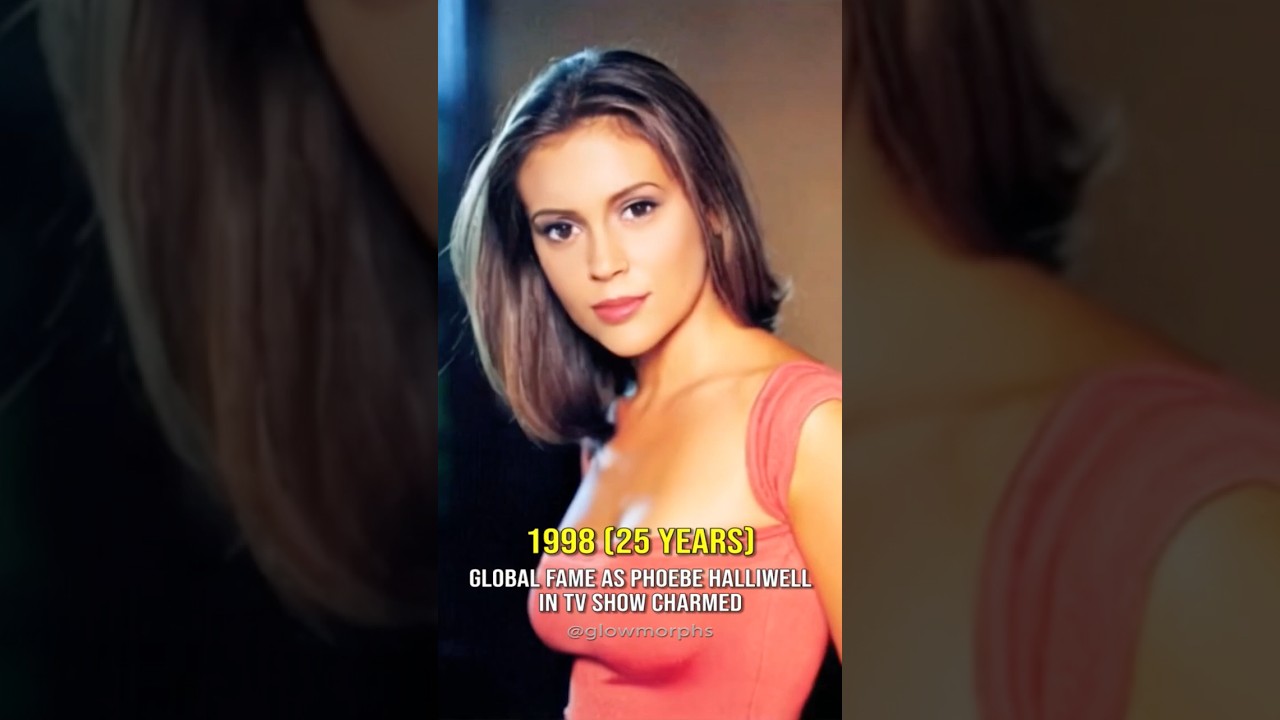 Alyssa Milano through the years ✨The incredible Evolution of Alyssa Milano 💫