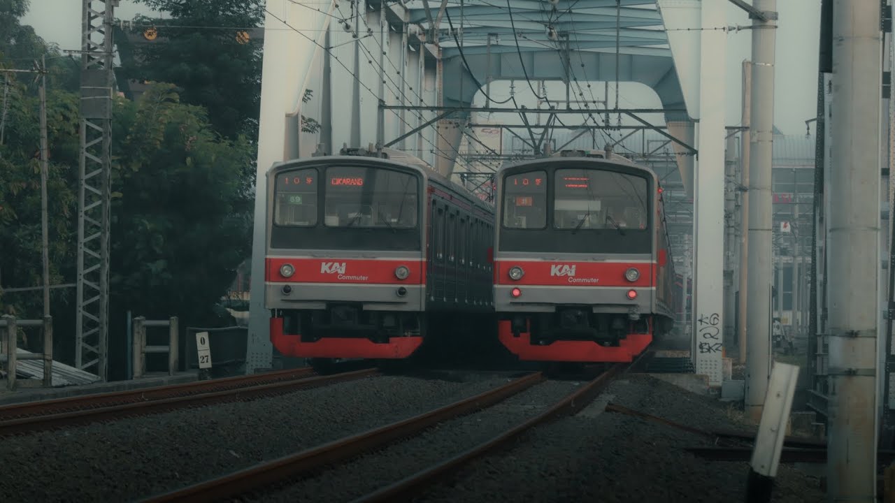 Daop 1 Jakarta Train Journey