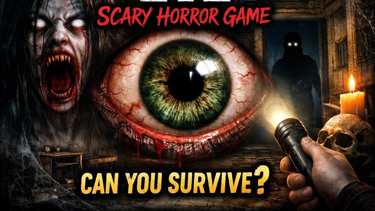 One Mistake 😮 Game Over | Ek Galti Game Over😮 Eye Scary Horror Gameplay 👁️ Horror Android Game 🎮 