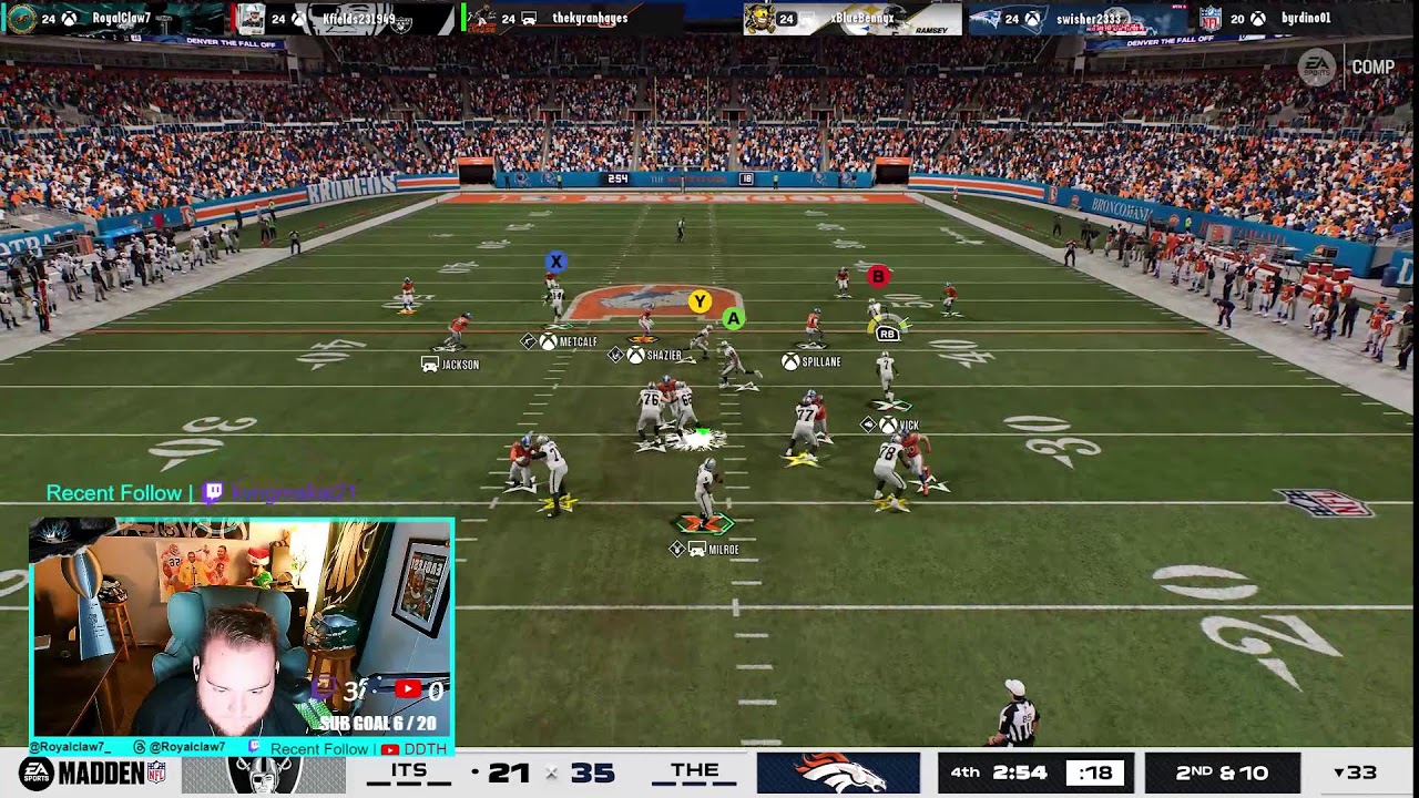 🦅 EAGLES FAN SUPPORT STREAM! Royal Franchise Super Bowl: Giants vs Bengals| (Landscape Stream)