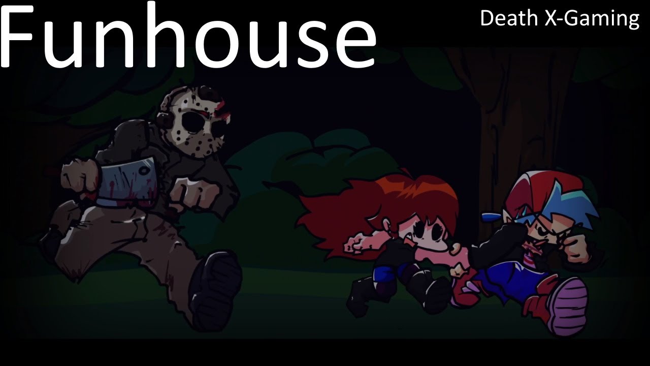 Friday Night Funkin' - Funhouse But It's Jason Vs GF And BF (My Cover) FNF MODS
