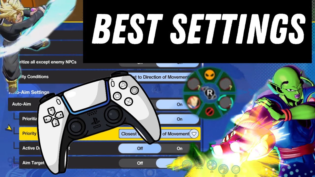 The ACTUAL Best SETTINGS for Controller Players (+ tips) - Dragon Ball Gekishin Squadra