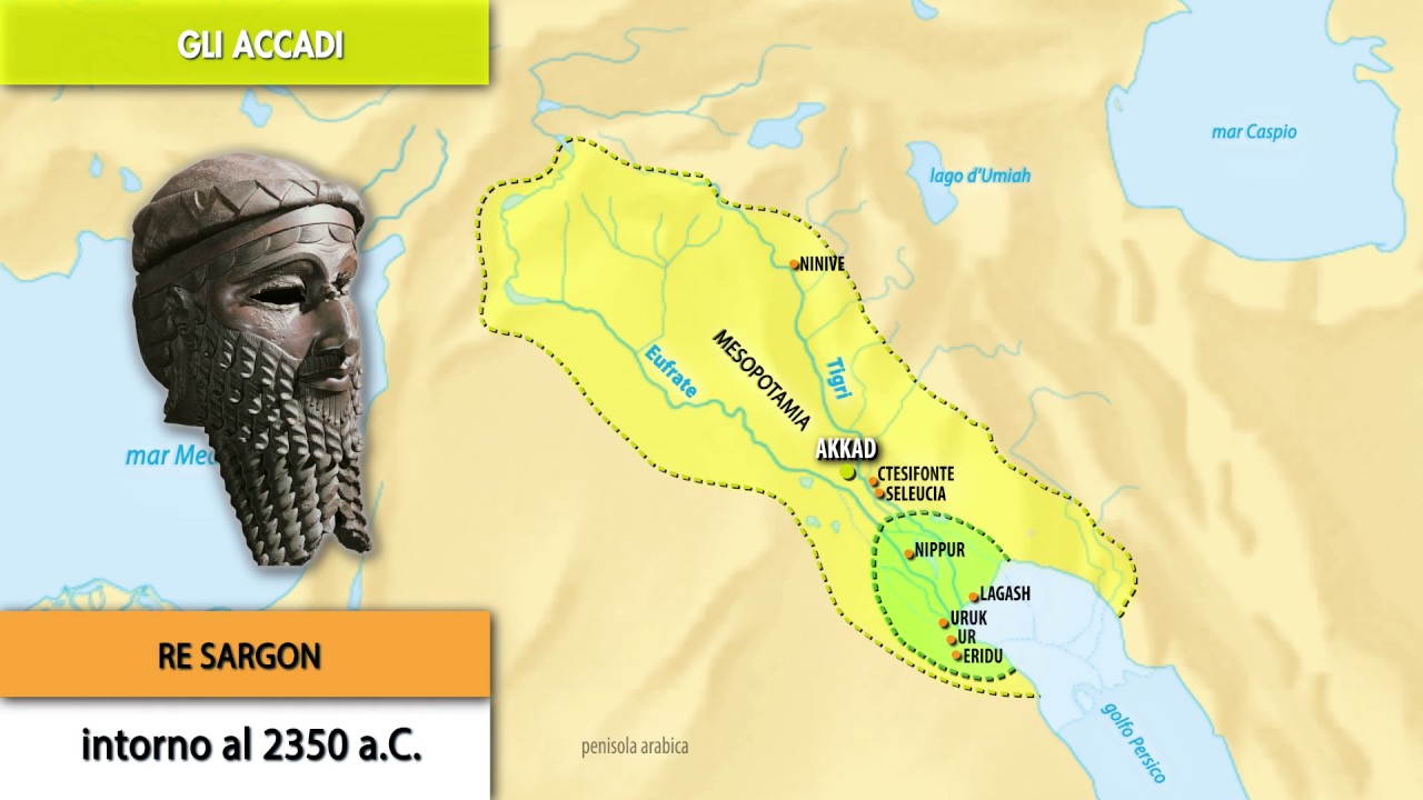 Terre, mari, idee: studiare le civiltà su di un territorio con un video (imperi della Mesopotamia)