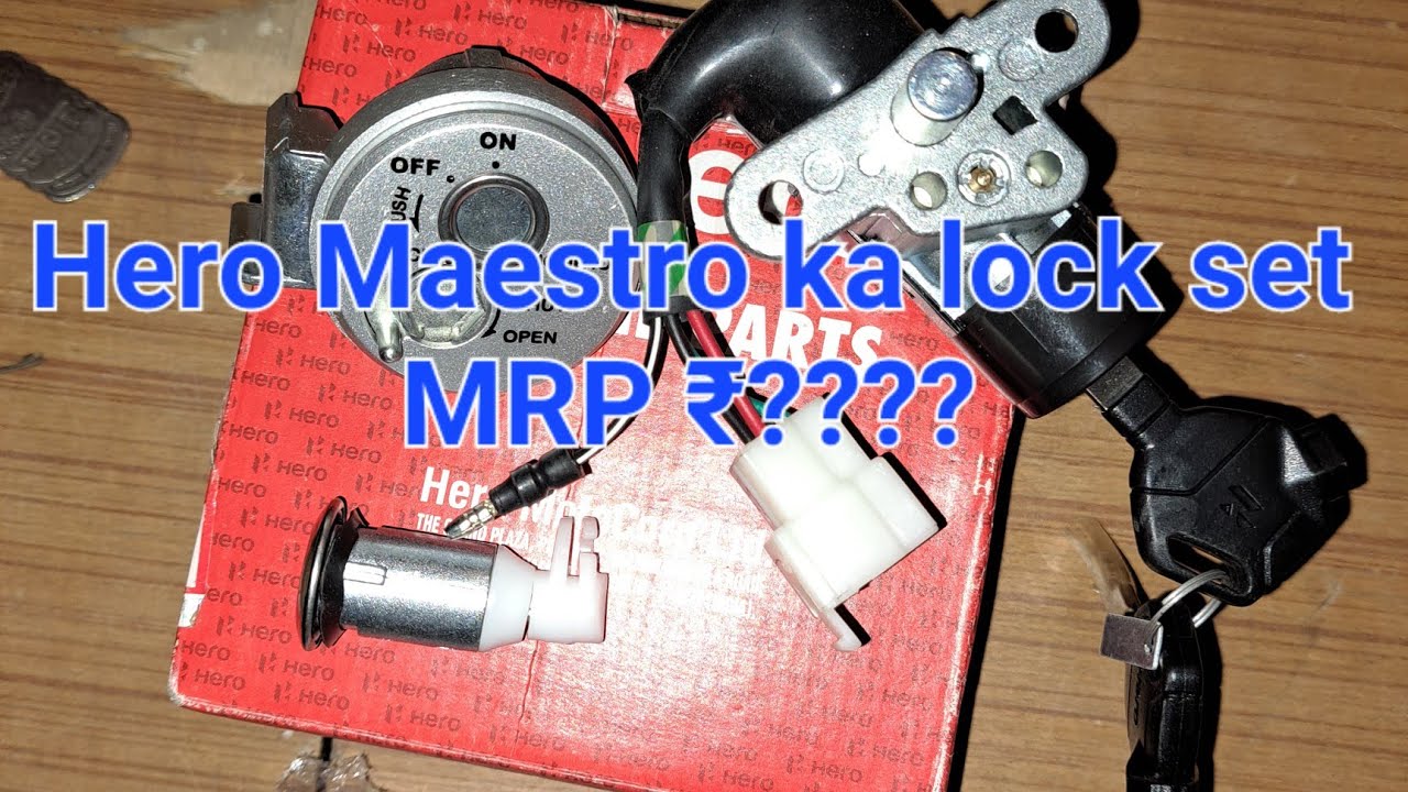Hero Maestro Lock price🛵🛵🛵🛵
