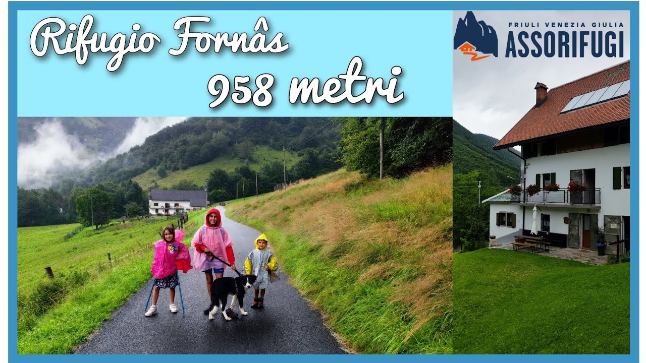 Rifugio Fornâs - 958 metri - Girarifugi Fvg #4 ⛰️⛰️ #family #nature #explore