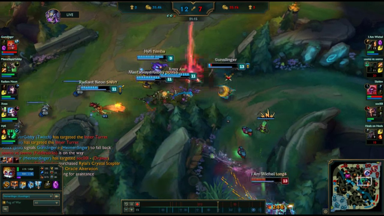 7 9 NA1 Heimerdinger diamond elo
