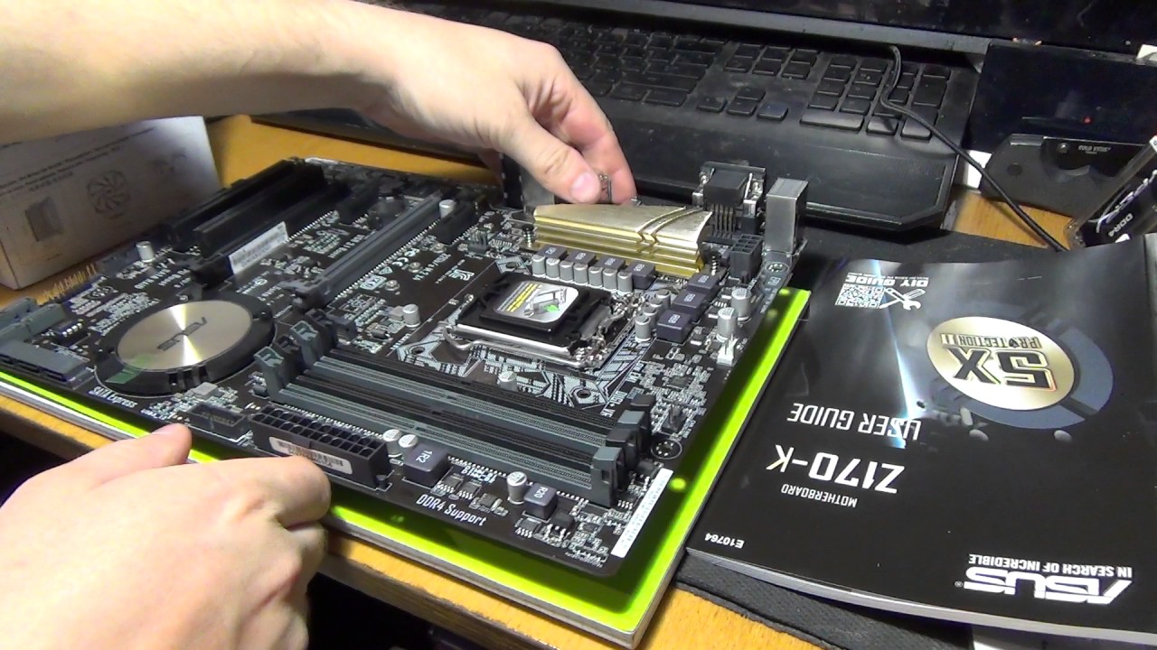 Сборка компьютера : Intel Core i7-6700K, ASUS Z170-K, Kingston DDR4, Deepcool Gammaxx S40 кулер