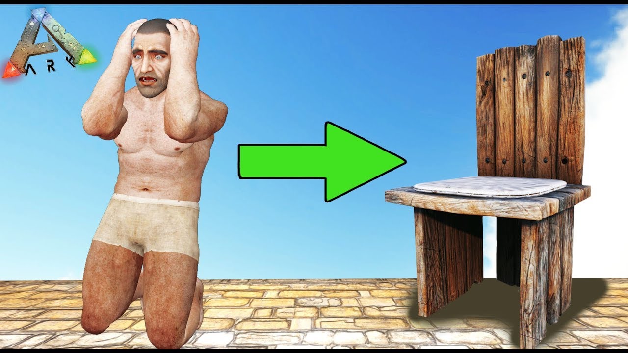 ARK - NOS **TRANSFORMAMOS** EN SILLA!! 🤣😂 - #29 REINOS ENFRENTADOS 2 - Nexxuz