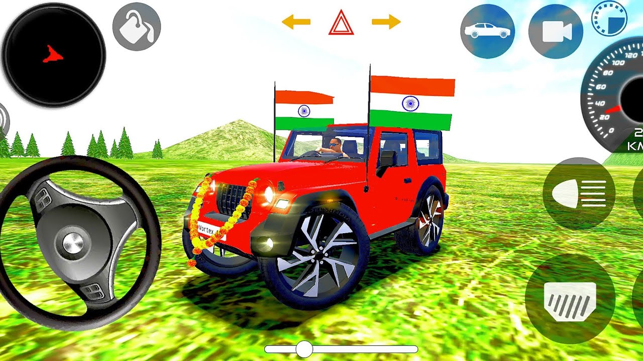 Modified Mahindra 😈Thar Car Games: Indian Cars (Gadi Wala Game) - Car Game Android Gameplay⚡ 2026