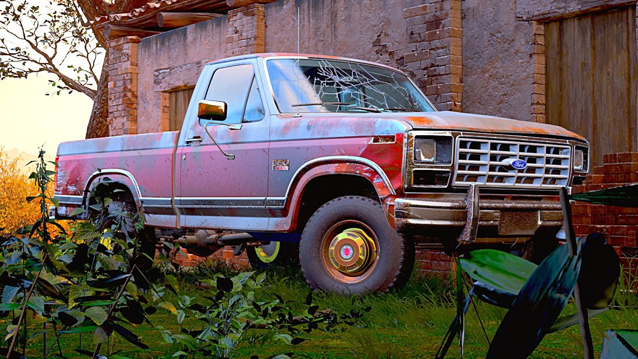 Rebuilding an Abandoned 1986 FORD F-150 | Forza Horizon 5