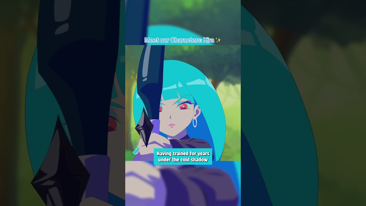 Meet our Characters: Kira Tsukino ✨ #starlightrevolver #anime #indiegames