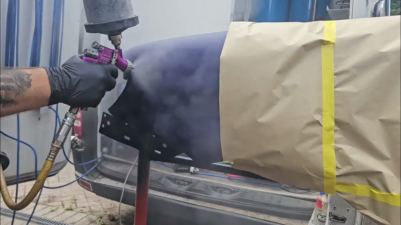 Trying Out a UV Clear Coat – Will the Blend Work?
