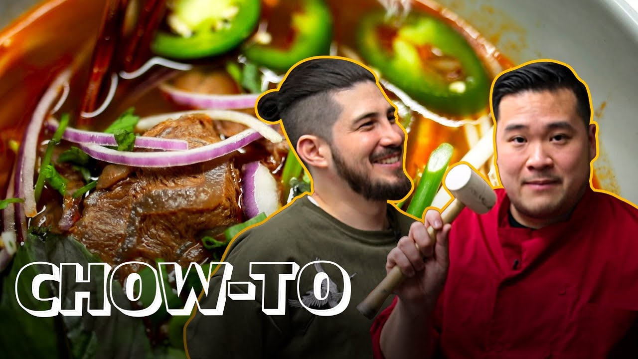 How to Make BUN BO HUE Vietnamese Soup (Move Over Pho!) | CHOW-TO