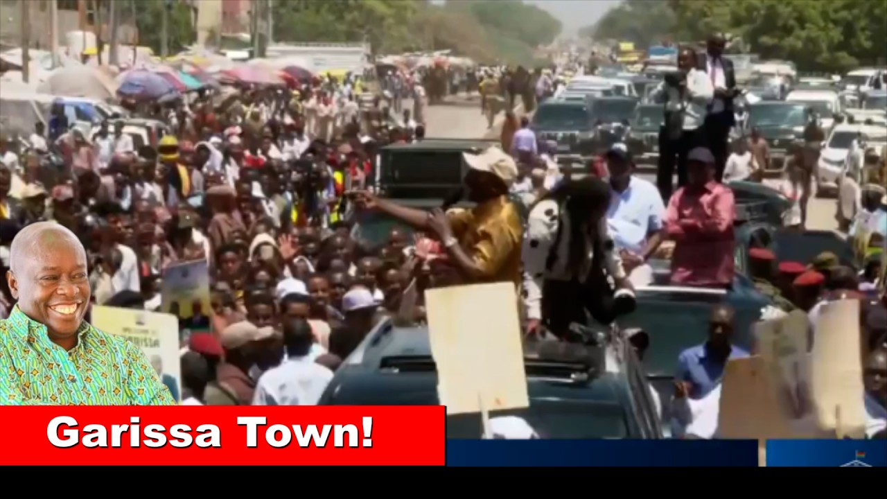 See why Pres Ruto was forced to end his Rally abruptly while in Garissa today, Gachagua's bedroom!🔥