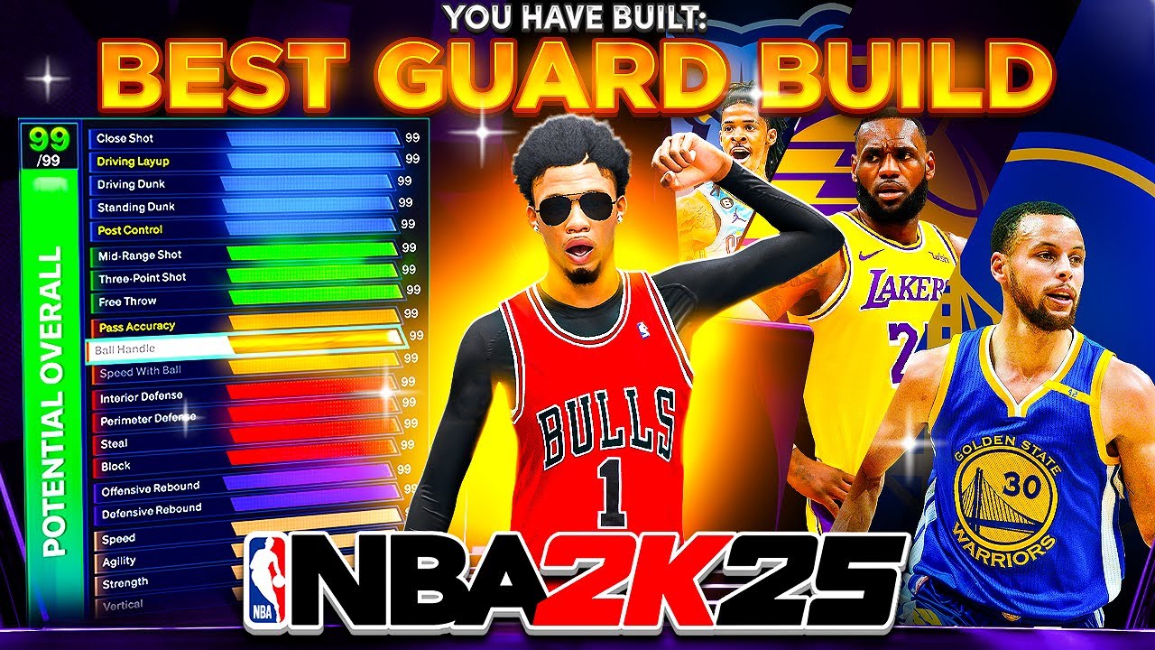 BEST GUARD BUILD in NBA 2K25! NEW 