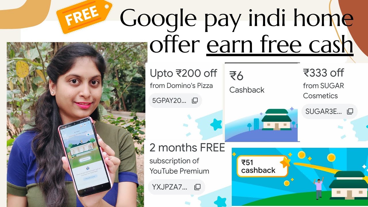 Google indi home offer in telugu |Google pay|offer|gpay|indihome|free|