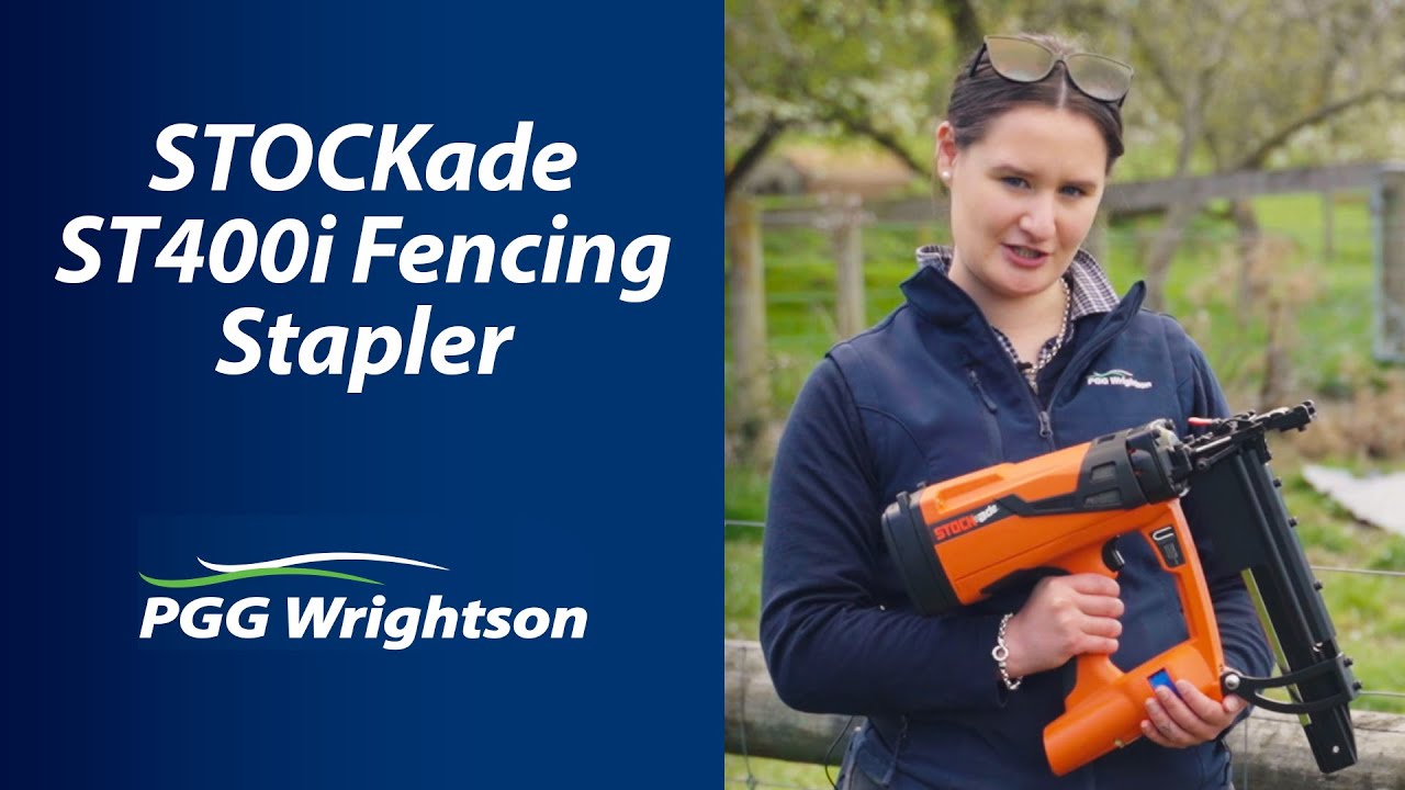 STOCKade ST400i Fencing Stapler | PGG Wrightson