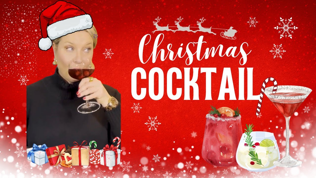 Christmas Cocktail | Holiday Cocktail Recipe | Perfect for Parties