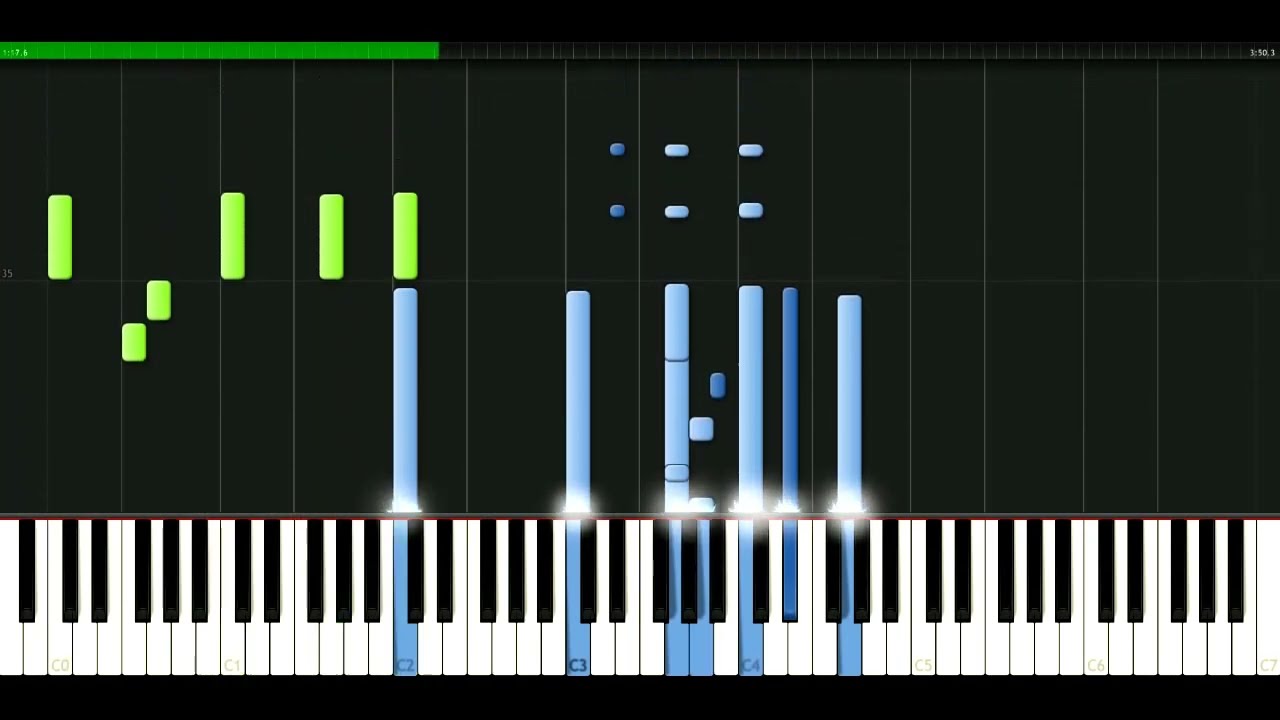 Gwen Stefani - Rich girl feat. Eve [Piano Tutorial] Synthesia | passkeypiano